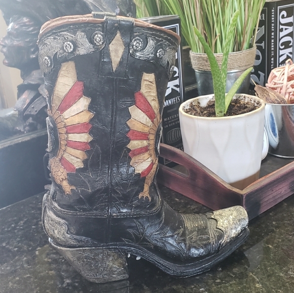 Boot Decor Western Home - Picture 2 of 4